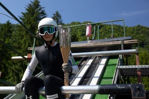 Slovenska bakla je potovala skozi Zasavje