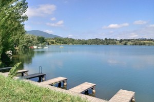 Rudniško jezero postaja vse bolj priljubljena točka v Kočevju in širši okolici