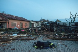 Na Češkem pustošil tornado