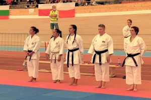 FOTO: Na prvenstvu v karateju končana tekmovanja nižjih pasov