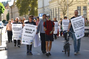 Občudovalcu Hitlerja Urbanu Purgarju želijo zbrisati društvo