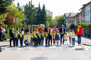 3D zebra za večjo varnost v prometu tudi v Ljubljani