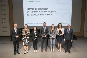 FOTO: V Krki podelili nagrade za raziskovalne naloge