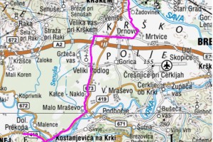 Kolesarska povezava Krško-Kostanjevica na Krki