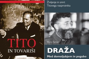 Tito ali Draža: izberite knjigo o možeh, ki sta zaznamovala drugo svetovno vojno, in si pridobite naročnino na Reporter