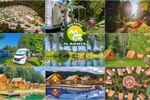 Za najboljša kampa izbrana River Camping Bled in Kolpa Vinica