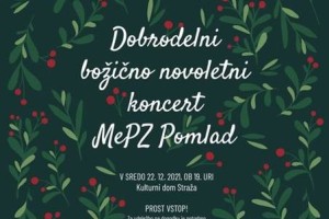 Božično-novoletni koncert z MePZ Pomlad