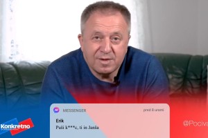 "Puši k***c ti in Janša!" je Zdravko Počivalšek prebral pismo "oboževalca" (VIDEO)