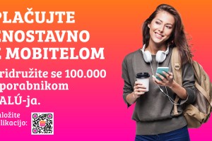 Z mobitelom Slovenci opravimo vedno več plačilnih transakcij