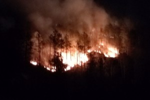 Gasilci in slovenska vojska uspeli pogasiti požar v Šklendrovcu (FOTO)