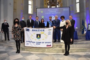 Brežice kot prvo slovensko mesto postalo Evropsko mesto športa 2022