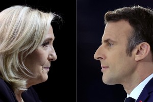 V Franciji bo napeto: Macron in Le Penova v bitki za Elizejsko palačo