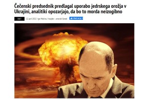 Škandal! Ruski propagandist Mekina vnaprej opravičuje morebitno rusko uporabo jedrskega orožja v Ukrajini