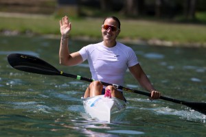 Anja Osterman je komaj avgusta postala mamica, zdaj že trenira za Pariz 2024