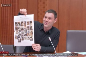 Komedija na zaslišanju v DZ: Kordiš se je norčeval iz poslancev SDS in jim razložil, kako priti do poceni mačjih briketov (VIDEO)