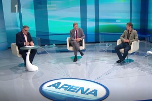 Kdo je prdel v Tarči, ups, Areni: Igor Pirkovič ali Zvjezdan Radonjić? (VIDEO)