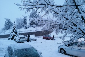 Sneženje ne bo ponehalo: prihajajo še tri pošiljke padavin