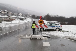 Zjutraj poledica, zvečer prvi sneg