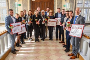 Občina Brežice prejela certifikat Mladim prijazna občina