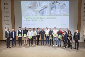 V Krki podelili 127 certifikatov za nacionalno poklicno kvalifikacijo Napredno znanje za delo s sodobnimi tehnologijami