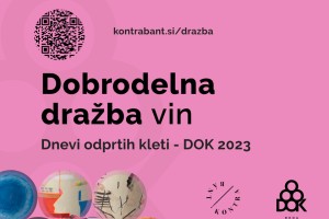 Dobrodelna dražba briških vin DOK 2023