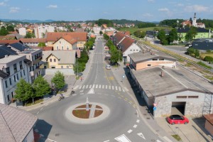 Ureditev krožišča v Ivančni Gorici