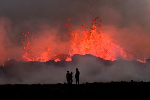 Srhljvi spektakel narave: izbruh vulkana pri isladski prestolnici Reykjavik