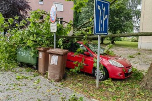 Neurje: tisoči na Celjskem ostali brez elektrike