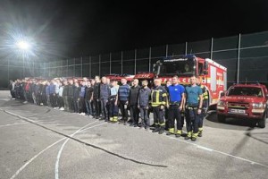 Naši gasilci na pomoč na Koroško
