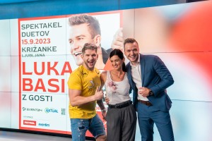 Žana, Klemen in Luka v trojčku? (FOTO)