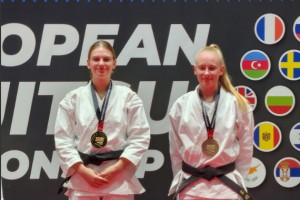 Izjemen uspeh na evropskem prvenstvu v ju-jitsuju
