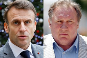 Macron brani posilstva obtoženega Depardieuja: Ne bom sodeloval pri lovu na človeka