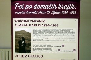 Peš po domačih krajih: Odkrivanje Slovenije skozi oči Alme M. Karlin