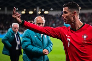 Fuj, Slovenija, si je mislil Cristiano Ronaldo