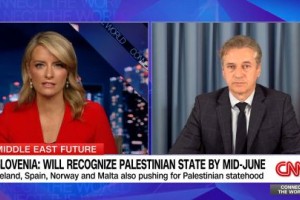 Premier Golob za CNN: Voditelje članic EU sem pozval k priznanju Palestine