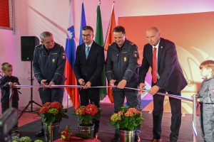 V Krškem odprli Poligon za usposabljanje gasilcev posavske regije