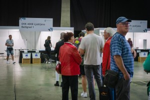 Volilna udeležba na predčasnem glasovanju krepko višja kot na zadnjih evropskih volitvah