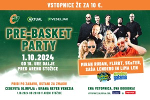 Nepozabna zabava, koncert in košarka za zgolj 10 evrov!