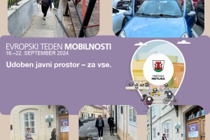 Zaposleni Občinske uprave Metlika podprli Evropski teden mobilnosti