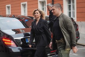 Incident: Olena Zelenska v Ljubljani tarča proruskega hujskača