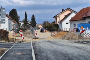 Občina Brežice nadaljuje z rekonstrukcijo Ceste bratov Milavcev