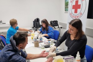 Preventivne meritve v Domu krajanov Regrča vas