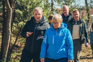 Sprenevedanje Nataše Pirc Musar: v Radgono bi letela s helikopterjem, a si ne upa