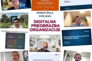 Digitalna prihodnost, vodenje in mednarodno sodelovanje v ospredju zimskih šol Fakultete za organizacijske študije