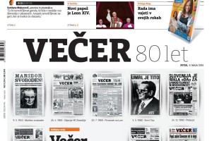 Večerovih 80 let: izšla je jubilejna revija