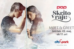 Čez dva dni srečanje z igralci serije Skrito v raju v Cityparku