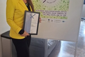 Občina Brežice prejela priznanje ''Prostovoljstvu prijazna občina''
