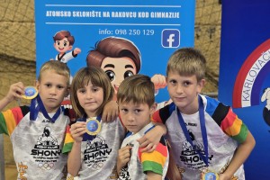 4 zlate medalje za taekwondoiste v Karlovcu