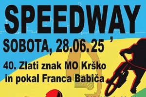 Speedway spektakel v Krškem: 40. Zlati znak MO Krško in pokal Franca Babiča