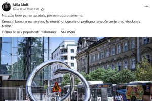 Miši Molk ni do šal o zastrupitvi v Maxiju: Vso noč sem preležala na tleh v kopalnici – ker je lilo, spredaj in zadaj